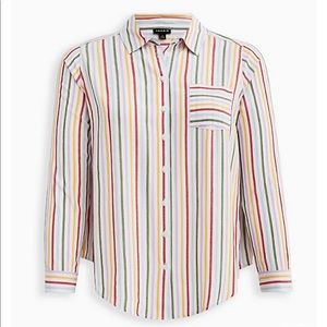 Torrid Lizzie Button Up